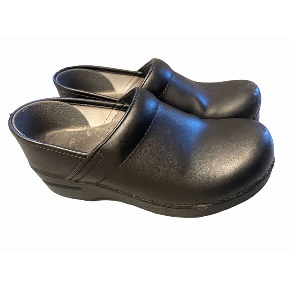 Dansko Professional Black Slip-On Clogs for Women sz 6 (36) - Rocker Sole and Ar - Picture 2 of 10